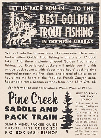 pine creek pack train